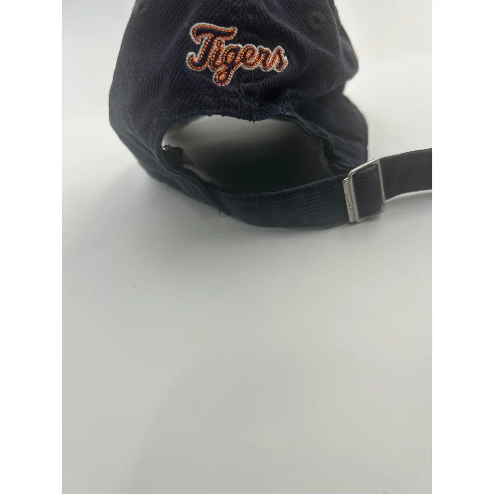 Nike Detroit Tigers Corduroy Hat Navy Blue MLB Adjustable Cap B925